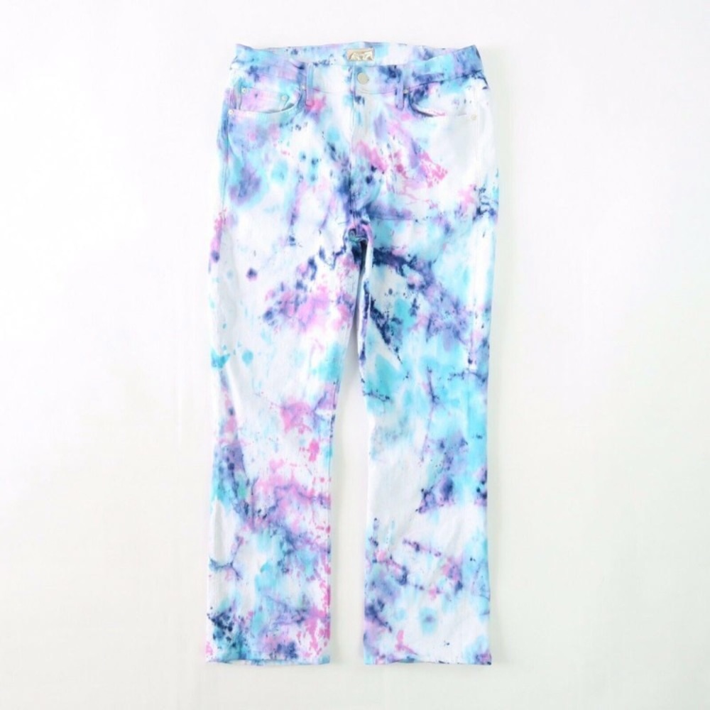 MOTHER The Insider Crop Tie-dye Size 29